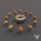 clock Howard Miller Clock Co Ball clock model 4755 (1950)